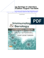 Immunology Serology in Laboratory Medicine 5th Edition Turgeon Test Bank