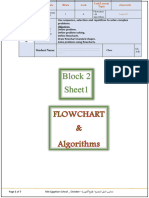 ICT G6 B2 Sheet1 Flowchartalgorithm