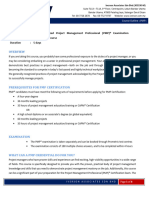 PMI Authorized Project Management Professional (PMP) ® Exam Preparatory