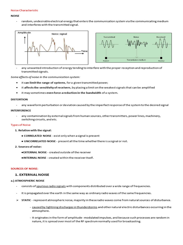 Chapter 2 PDF Amplifier Signal To Noise Ratio