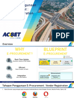 Panduan Penggunaan E-Procurement (Vendor Registration)