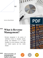 Revenue Management