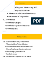 Accounting For Risk and Return Ch4 FM1 Jan 2023