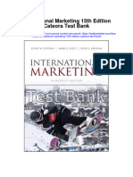 International Marketing 15th Edition Cateora Test Bank