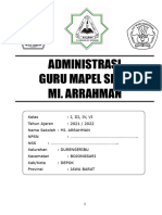 Administrasi Guru Mapel (Cecep) 2021-2022