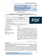 Binder Rate and Granulometry Effecton The Physicaland Mechanicalproperties of Mahoganysawdust Particleboards Made With Pearls Bone Glue