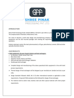 SPPPL - Profile (Shree Pinak Processing PVT LTD.)