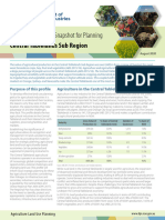 Agriculture Industry Snapshot For Planning - Central Tablelands (Aug-2020)