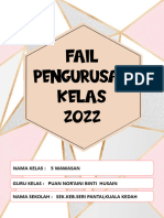 Fail Pengurusan Kelas 2022