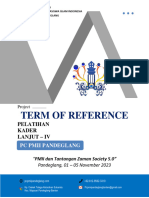 Tor PKL IV PC Pmii Pandeglang