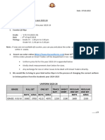 Dear Parents Subject: Uniform For The Academic Year 2023-24: U001/ Admin/Diya/ 2023-24 Date: 07.03.2023