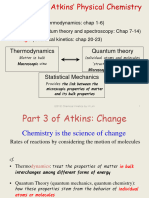 Equilibrium - Structure - Change: Thermodynamics Quantum Theory