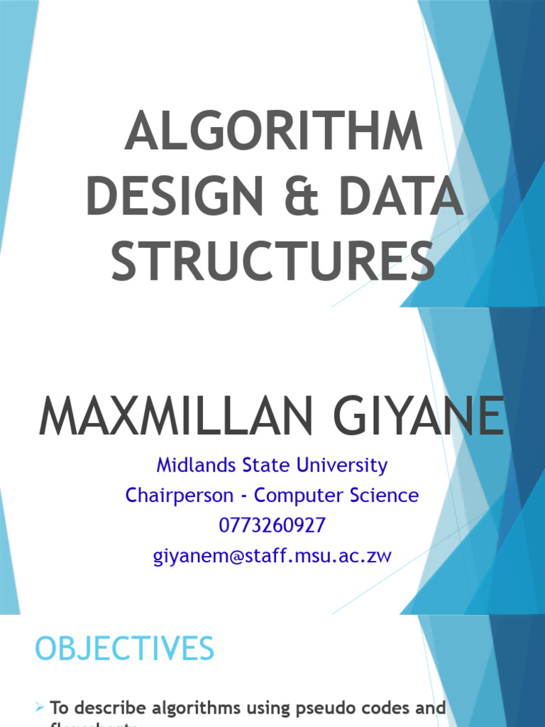 ALGORITHM DESIGN & DATA STRUCTURES | PDF | Theoretical Computer Science ...