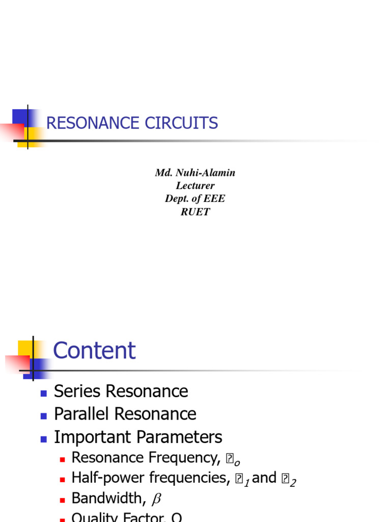 DEFINE RESONANCE IN ELECTRICAL ENGINEERING visual data 3