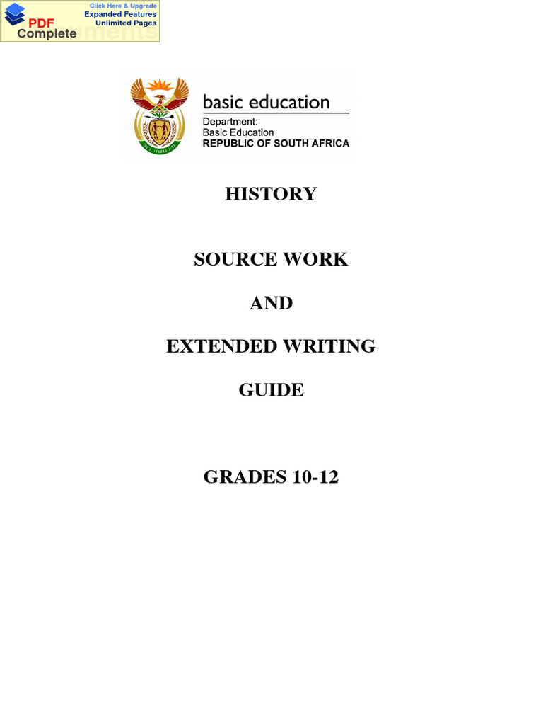 History Source Analysis Guide for Grades 10-12 | PDF | Knowledge | Bias