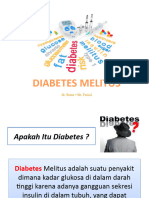 Diabetes Melitus: Dr. Rona - Br. Faisal