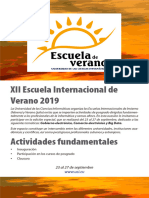 Convocatoria Escuela Verano 2019 v1