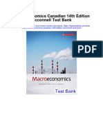 Macroeconomics Canadian 14th Edition Mcconnell Test Bank