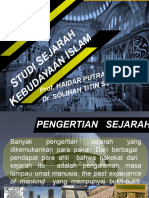 (Remake) Studi Sejarah Kebudayaan Islam