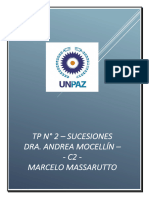 TP 2 - SUCESIONES - Marcelo Massarutto