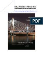 Management A Practical Introduction 7th Edition Kinicki Solutions Manual