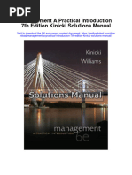 Management A Practical Introduction 7th Edition Kinicki Solutions Manual