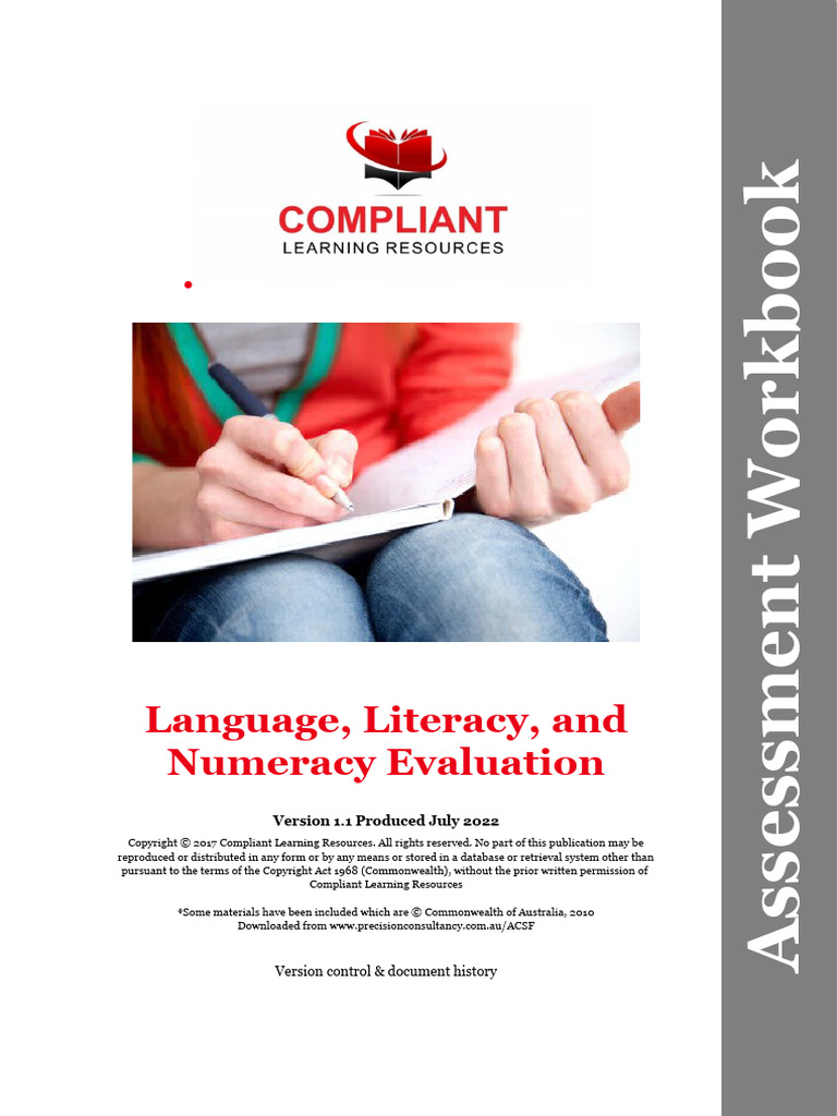 GENERIC-LLN Evaluation Test - Christian | PDF | Diploma | Vocational ...