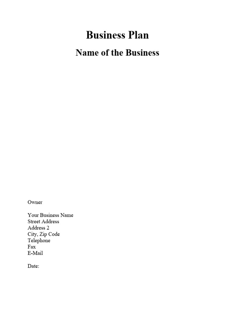 Dreambuilder Business Plan 20231021 PDF Limited Liability