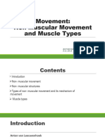 Non-Muscular Movement and Muscle Types (Dalahay)