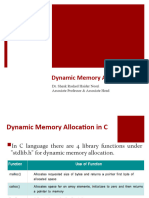 System Design and Analysis - Dynamic Memory Allocation