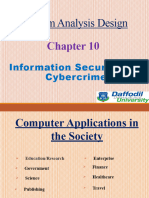 System Design and Analysis - Information Security and Cyber Crime