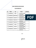 Jadwal Larvasida November 2022