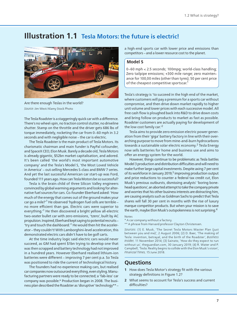 1.1+ +Tesla+Motors+ +the+Future+is+Electric+ | PDF | Tesla Model S ...