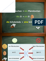 Lebensmittel Und Unbestimmter Artikel