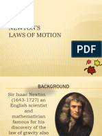 Newtons Laws of Motion