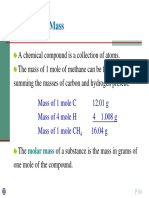 Mass & Molar Mass II