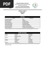 Capstone Sched