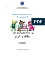 Comprensión Lectora Prekinder Nº1