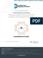 ABA English Certificate - Intermediate