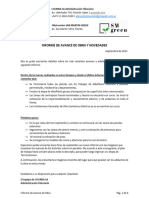 Informe SM Green Avance de Obra y Novedades Septiembre2023