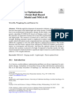 Multi-Objective Optimization of Automotive Front Rail Based On Surrogate Model and NSGA-II