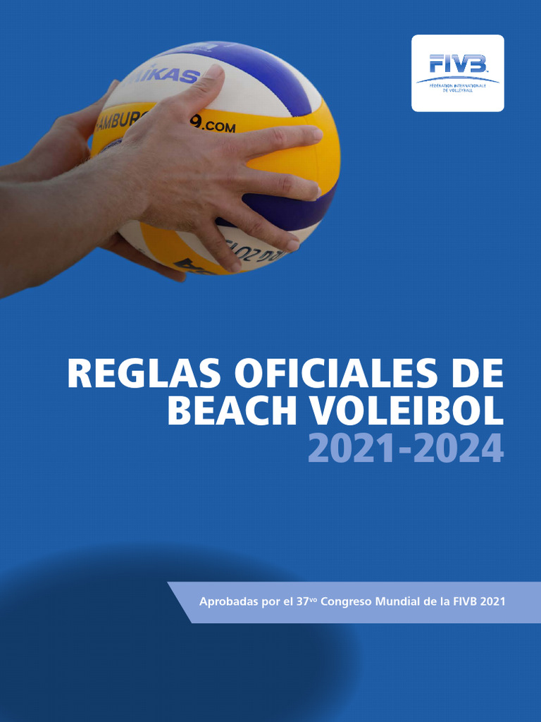 FIVB BeachVolleyball Rules PDF Vóleibol Deportes