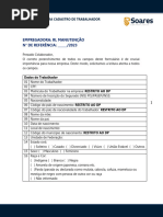 Preenchimento RDT | PDF | Autônomos | Microempresas e Empreendedores