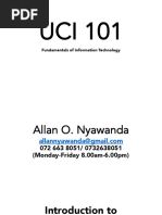 Fundamentals of Information Technology