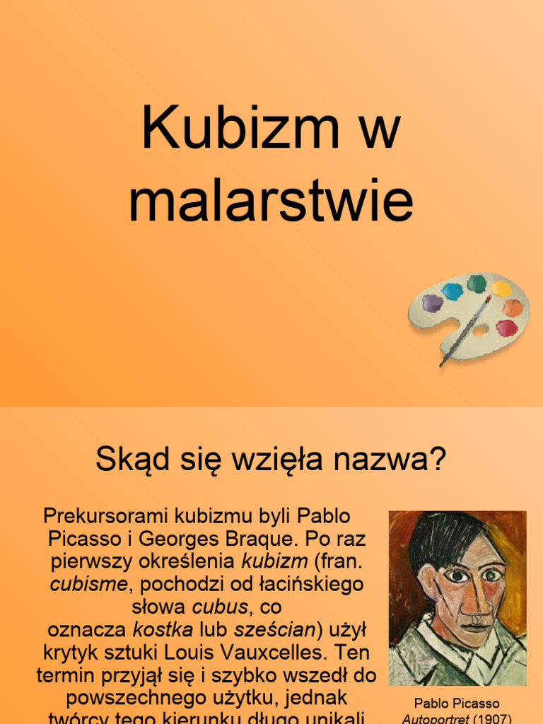 Kubizm W Malarstwie | PDF