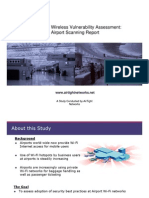 AirTight Airport WiFi Scan Analysis