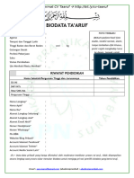 Format CV Taaruf Compress