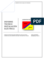 Informe Electrico Departamento y Edificio