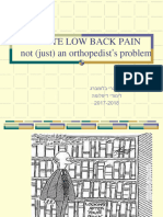 Acute Low Back Pain 2018-1