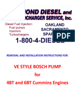 Dokumen - Tips - Ve Bosch Pump Removal Amp Installation